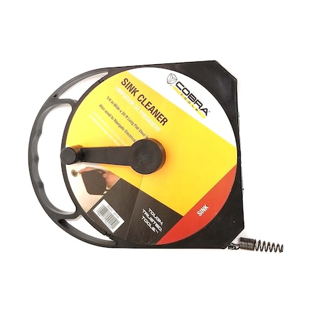 Thrifco Plumbing No. 90220 1/4 Inch x 20 ft Flat Steel Sink Cleaner 5006032